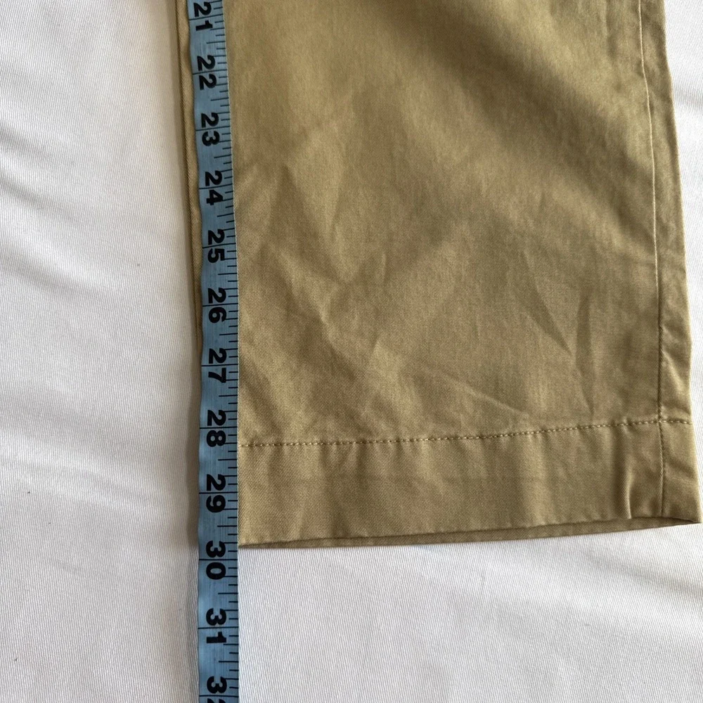 Polo Ralph Lauren Pants Mens 35x30 Khaki Chino Straight Fit Minimalist Luxury